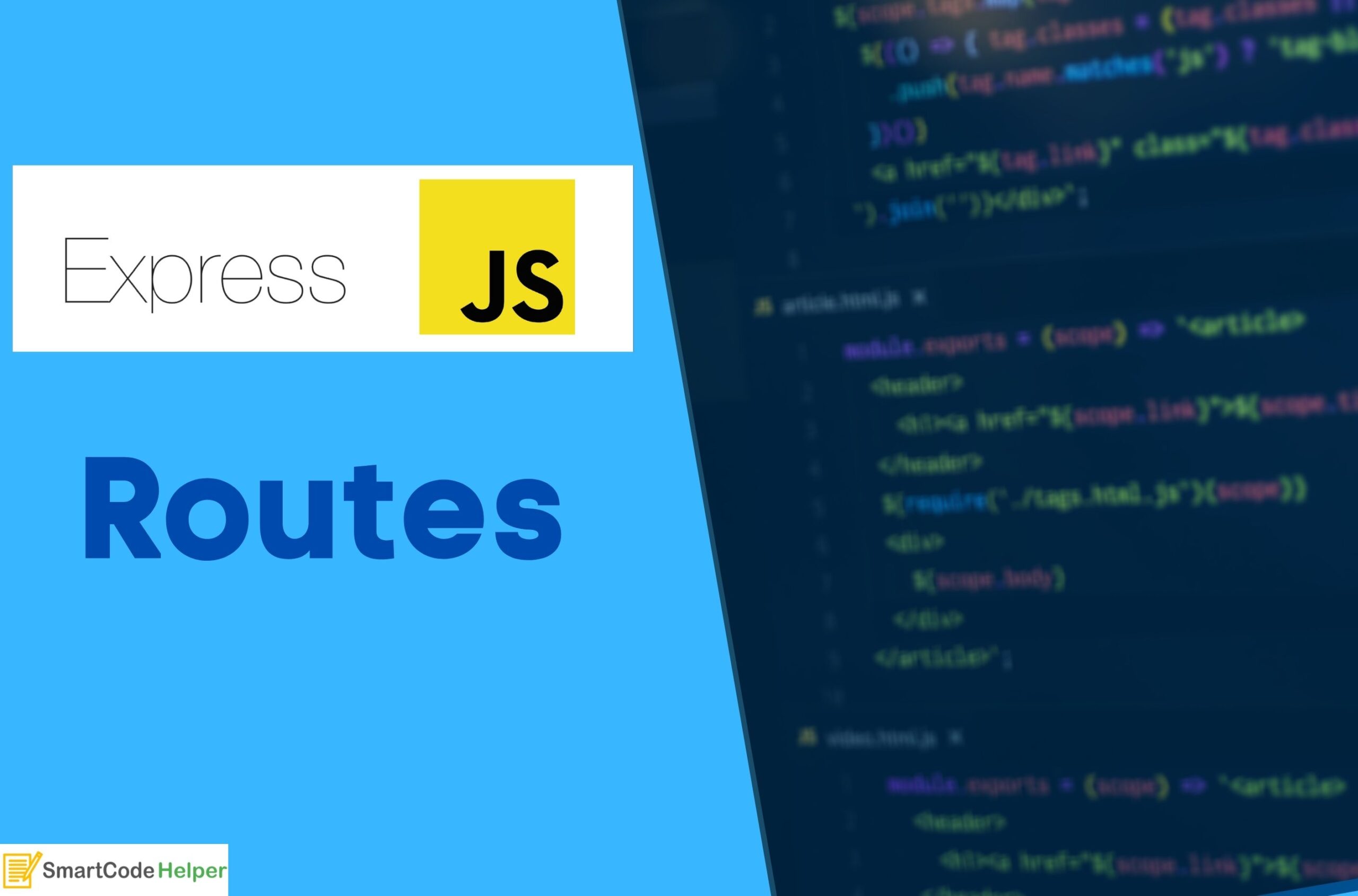 Routes in Express JS Examples SmartCodeHelper