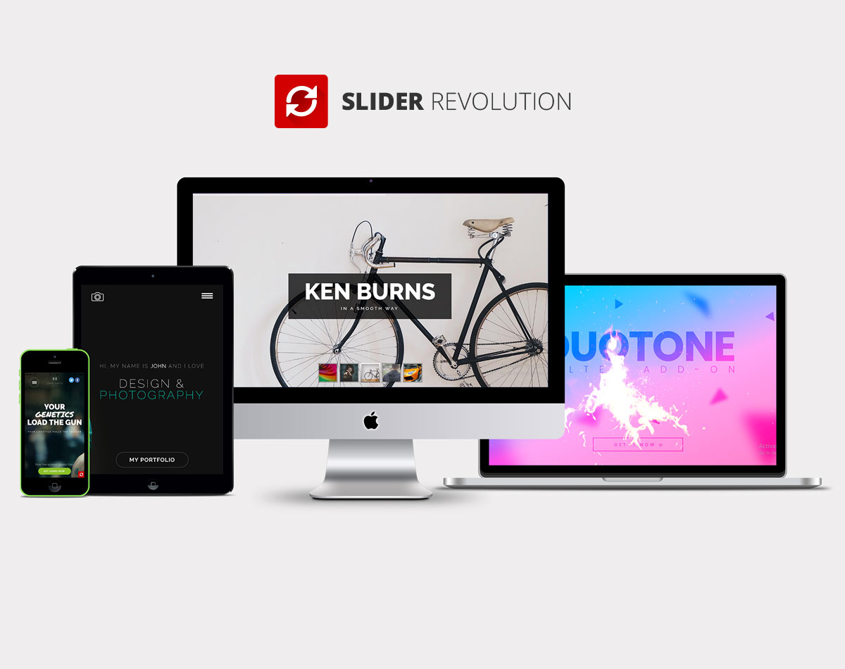 SliderRevolution for SmartDataSoft