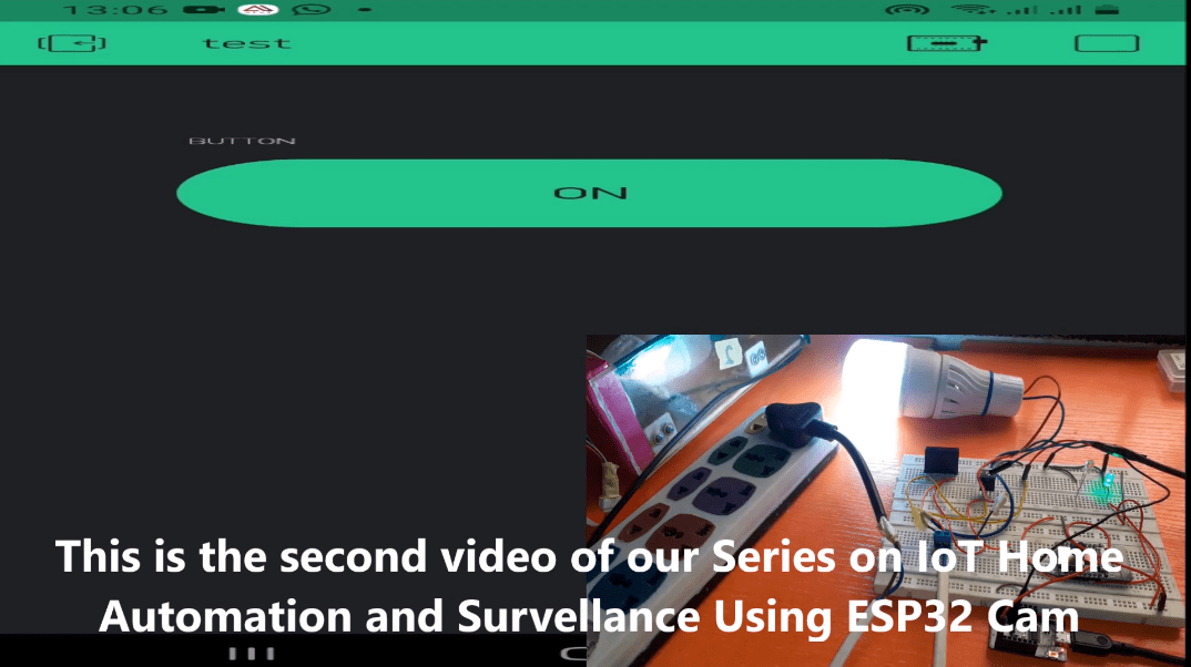 IoT Light Bulb Remote Control Light Bulb Blynk App Smartech