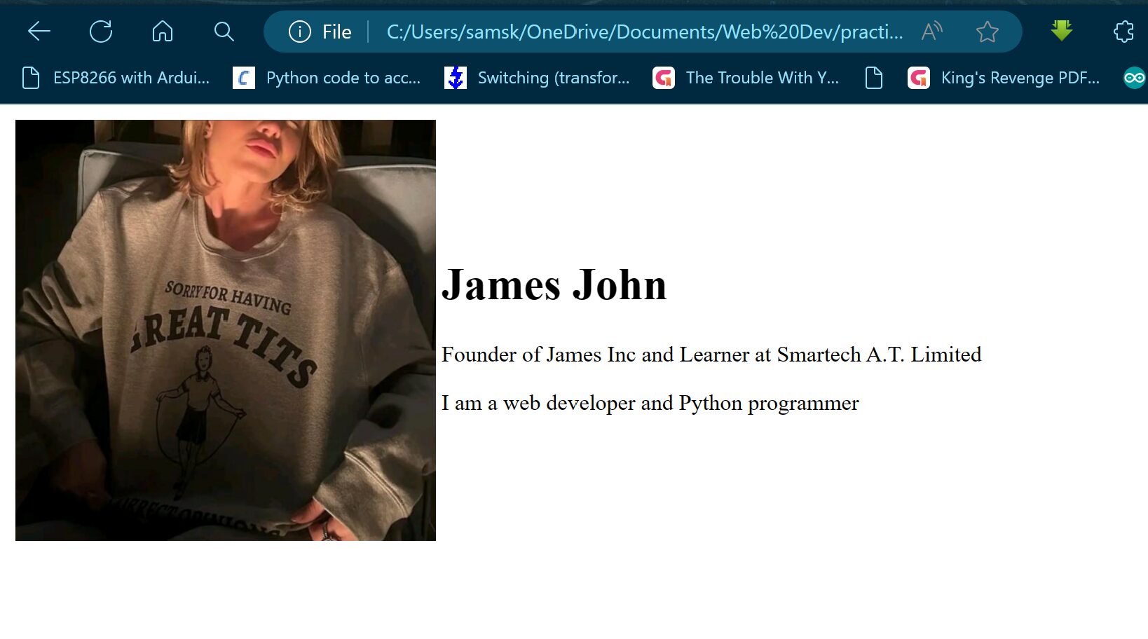 HTML Table Layouts and Forms Smartech