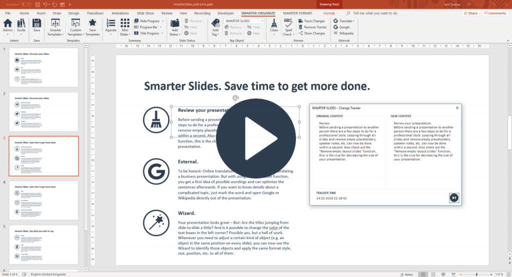 How To Track Changes In Powerpoint