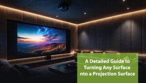 How to Turn a Wall into a Projector Screen | Complete Guide