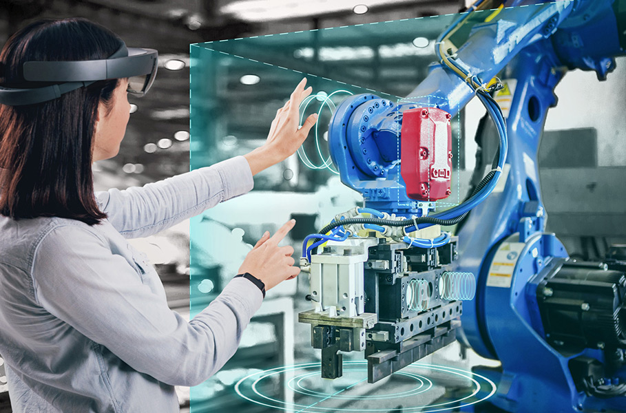Augmented reality in maintenance and repair Smart Factory