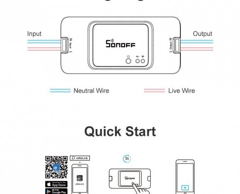 SONOFF RFR3 – WIFI DIY Smart RF Control Switch – Smart Falcon