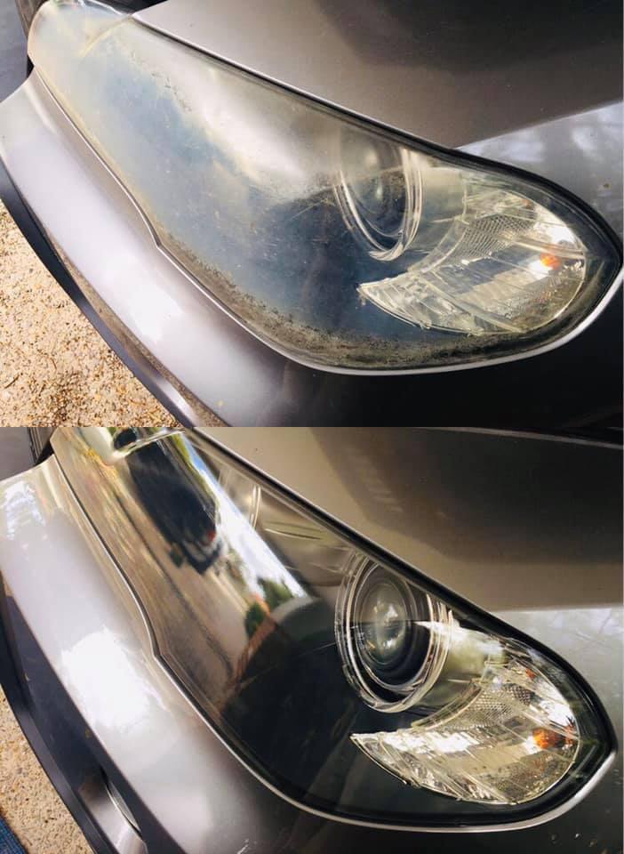 Headlight Restoration Perth Cloudy foggy headlight lenses made shiny