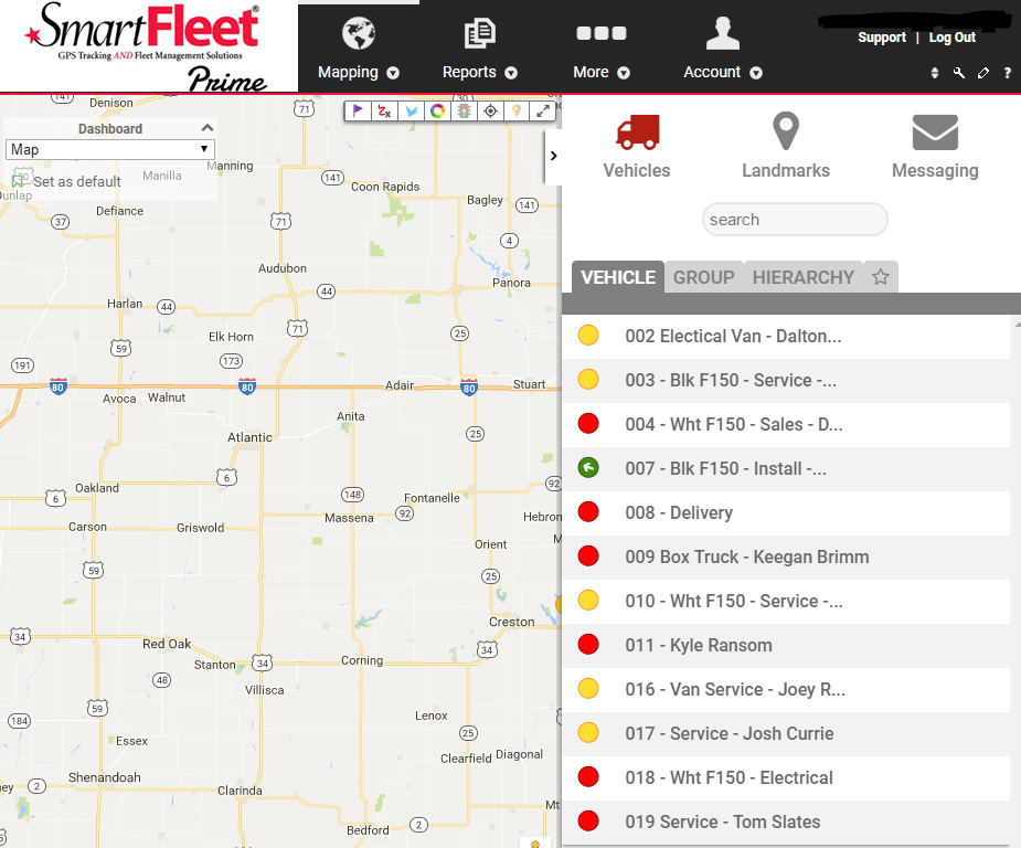 prime GPS Fleet Tracking and Management Smart Fleet USA