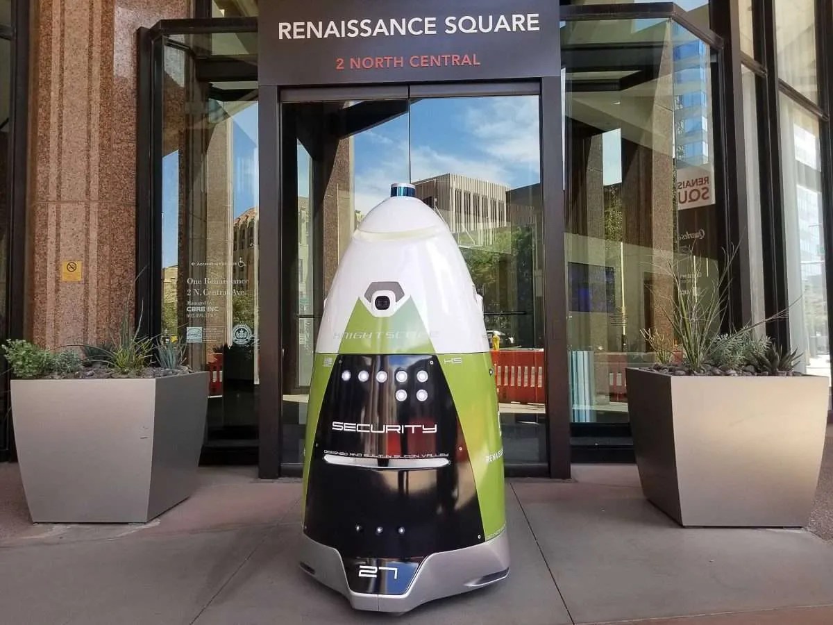 Autonomous security robots Smart Futures