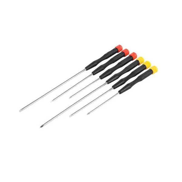 Inland 6 Pcs Long Handle Precision Screwdriver Set, 989 Smart Guys