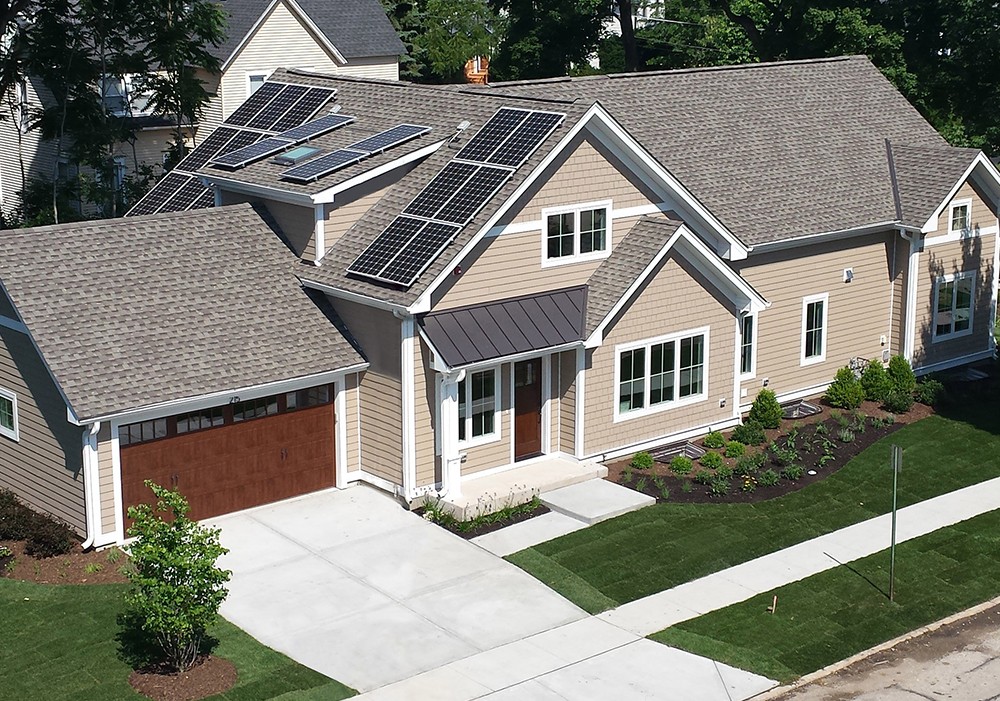 LEED Platinum SmartHaus Duplex Libertyville IL Smart Haus