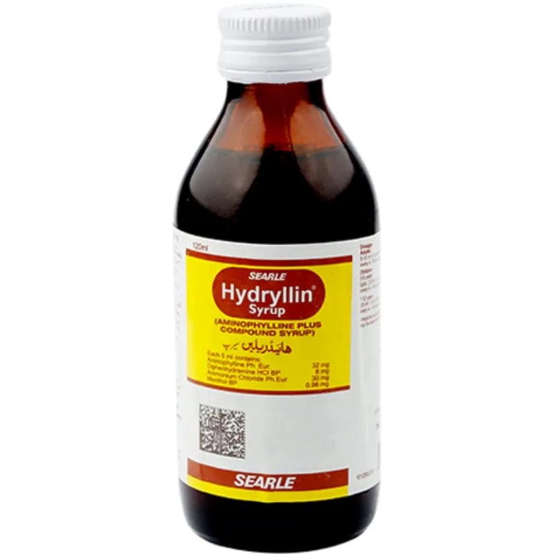 Hydryllin syrup Uses and Price in Pakistan smarthealer.pk