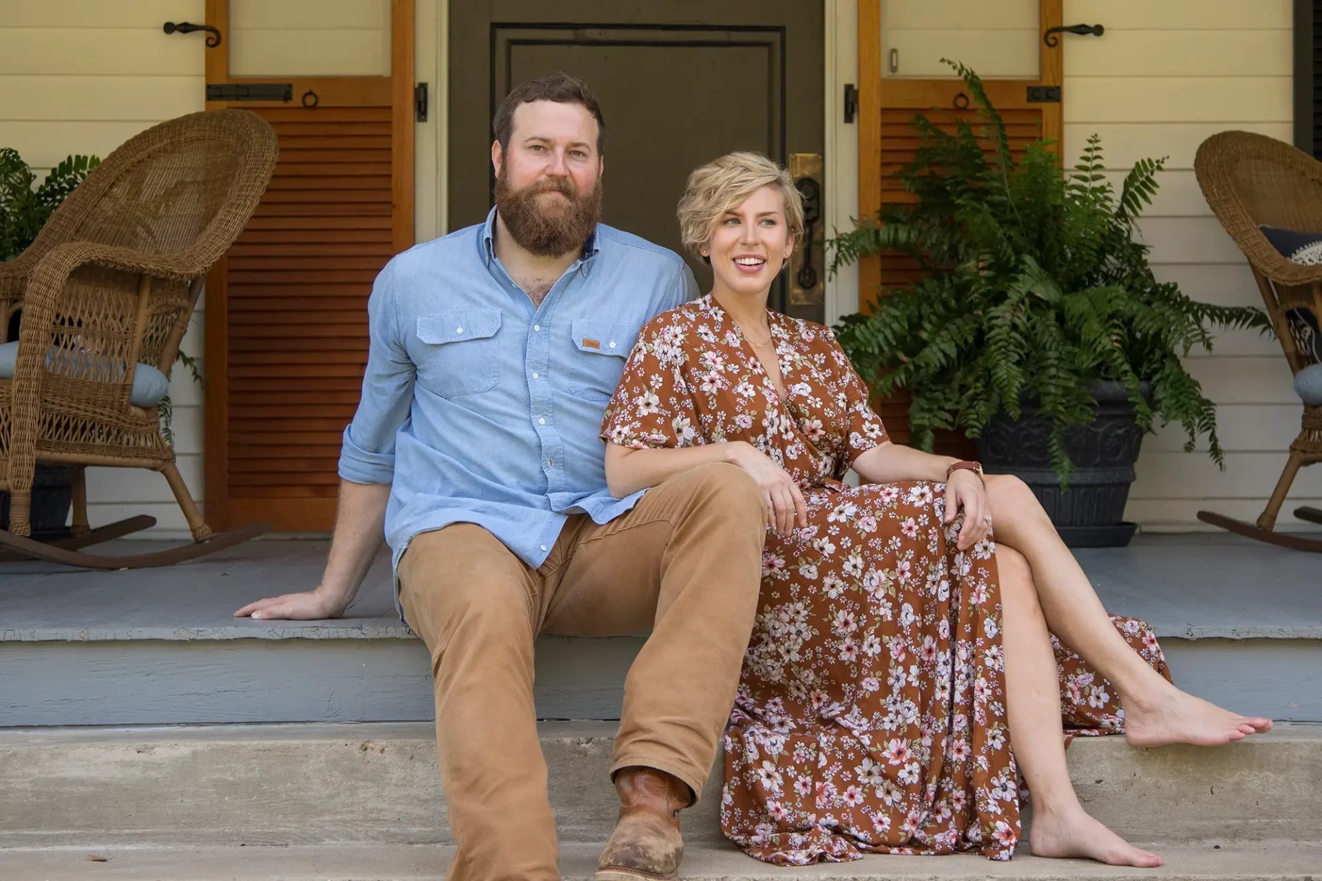 INTERVIEW From "Home Town" to the Home Front Erin and Ben Napier's New