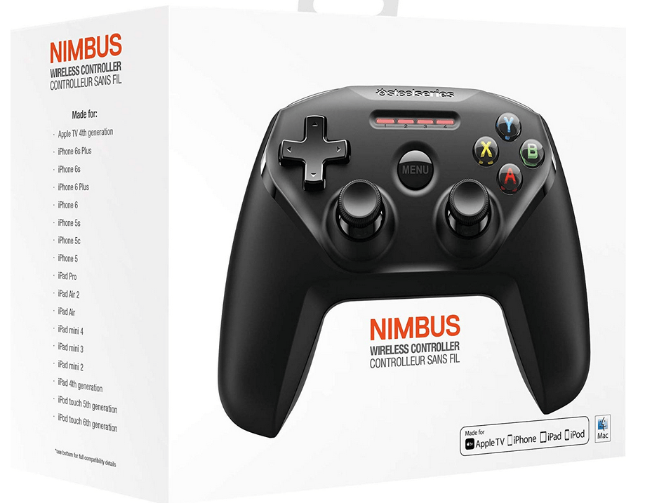 Nimbus SteelSeries Bluetooth Mobile Gaming Controller Iphone, iPad