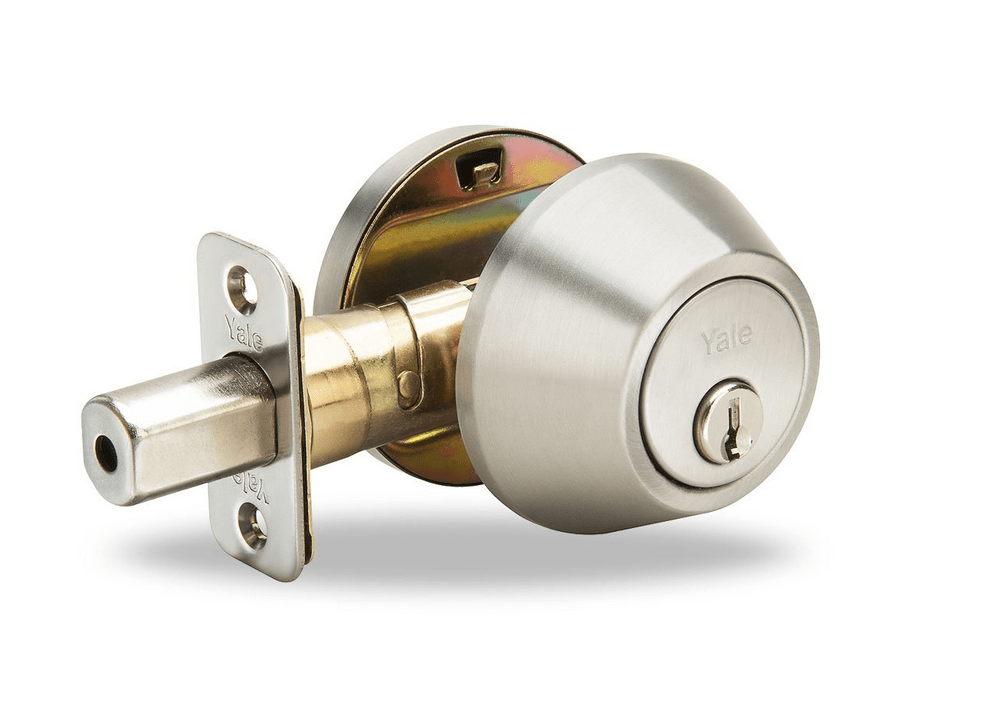 Yale Edge Series Deadbolt in Satin Nickel Single Cylinder SmarThingx