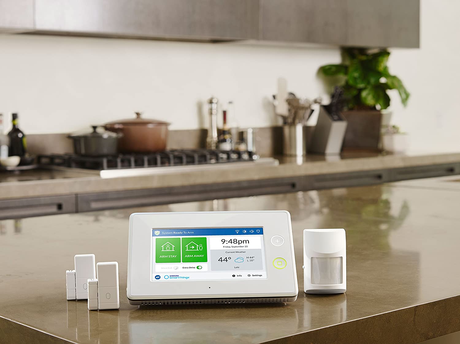 SmartThings ADT Wireless Home Security Starter Kit with DIY Smart Alarm