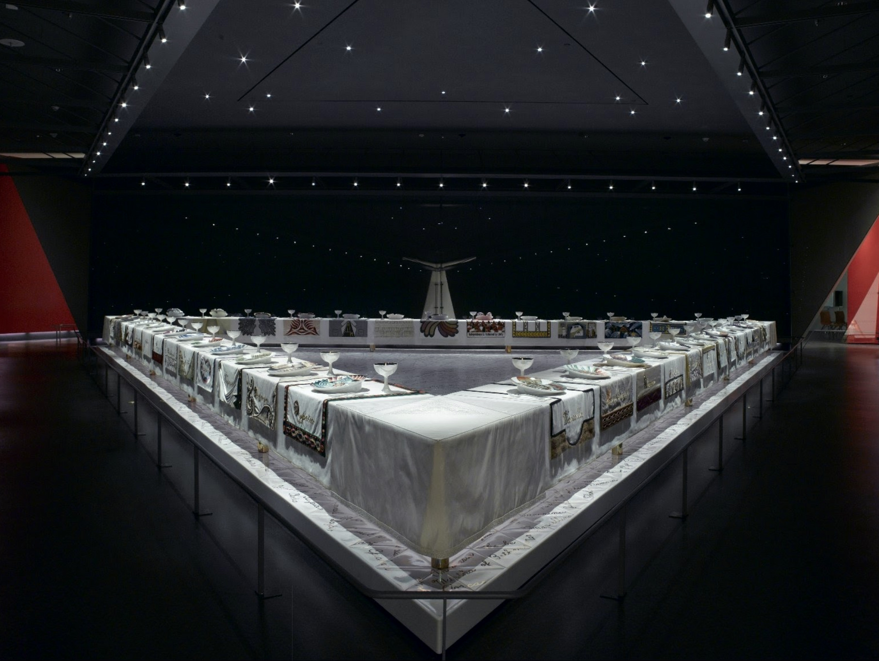 Judy Chicago, The Dinner Party Smarthistory