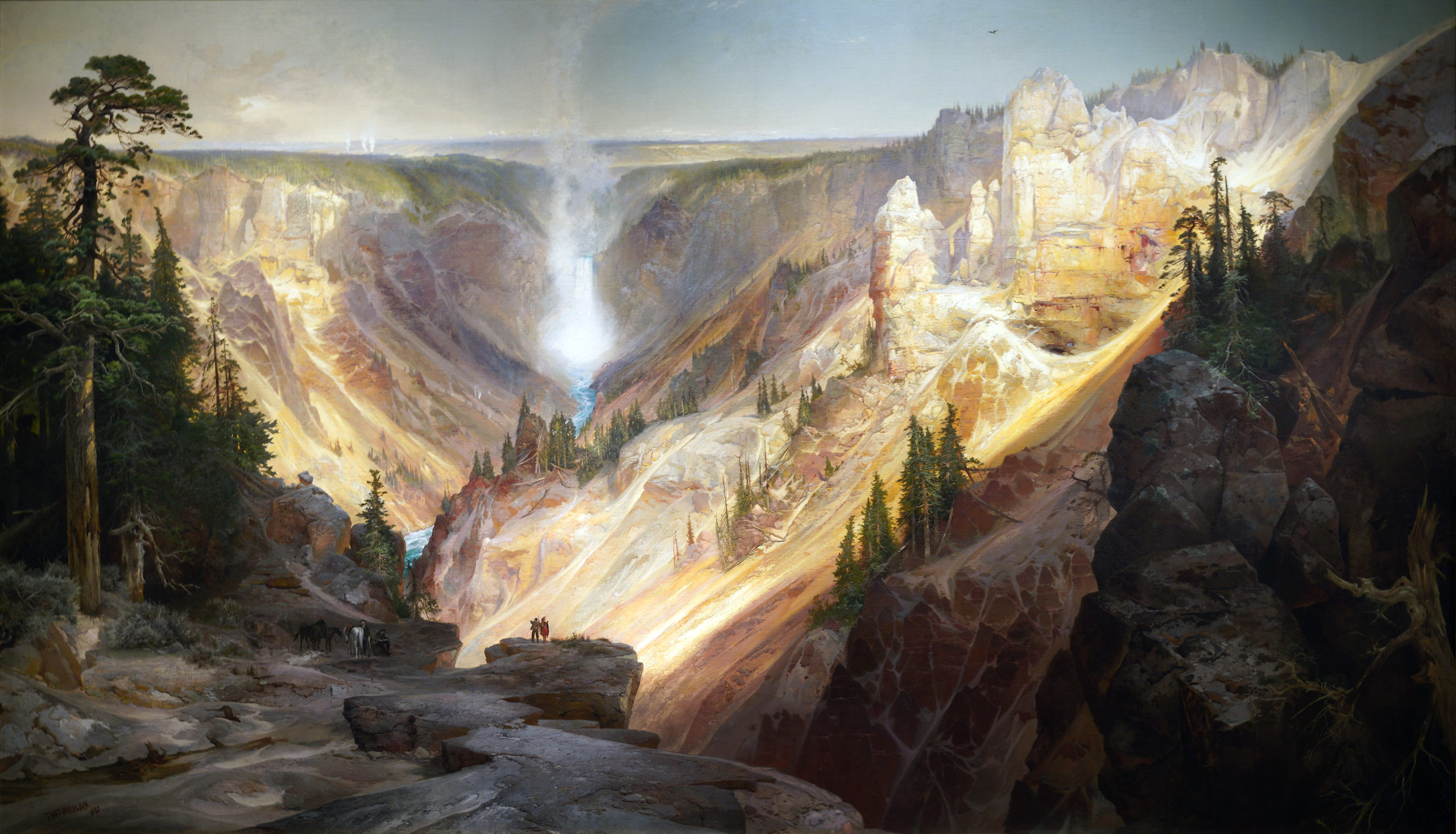 » Teaching guideThomas Moran, Grand Canyon of the Yellowstone