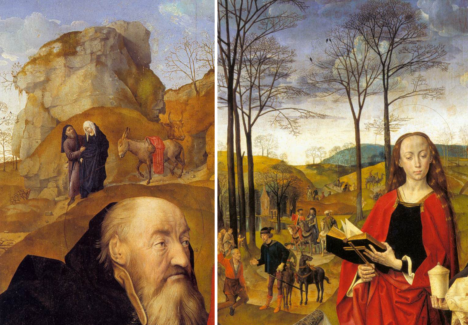 Essen verschwenden Beruhigen hugo van der goes adam et eve Computer