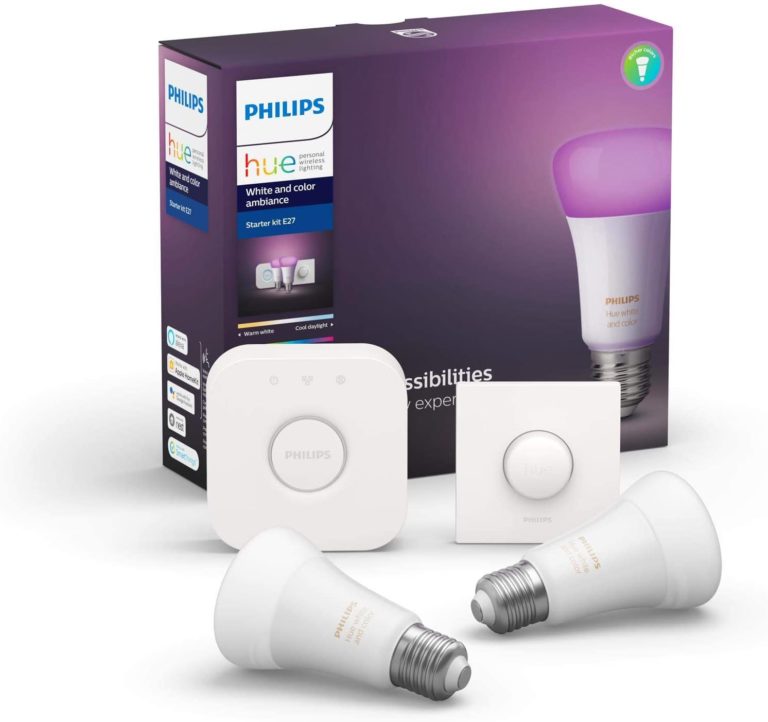 Philips Hue White and Colour Ambiance Starter Kit Smart