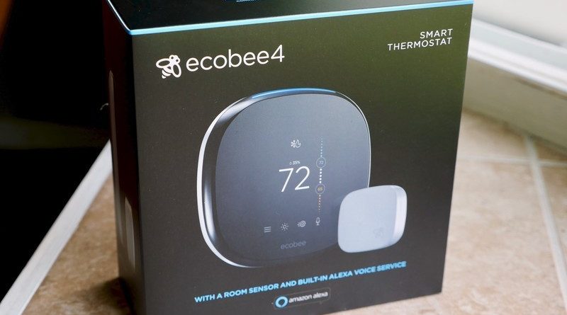 Ecobee4 AlexaEnabled Thermostat with Sensor Review