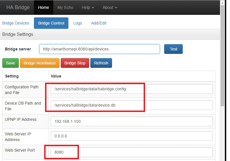 HABridge installieren (für AmazonEcho Unterstützung) SmartHome yourself