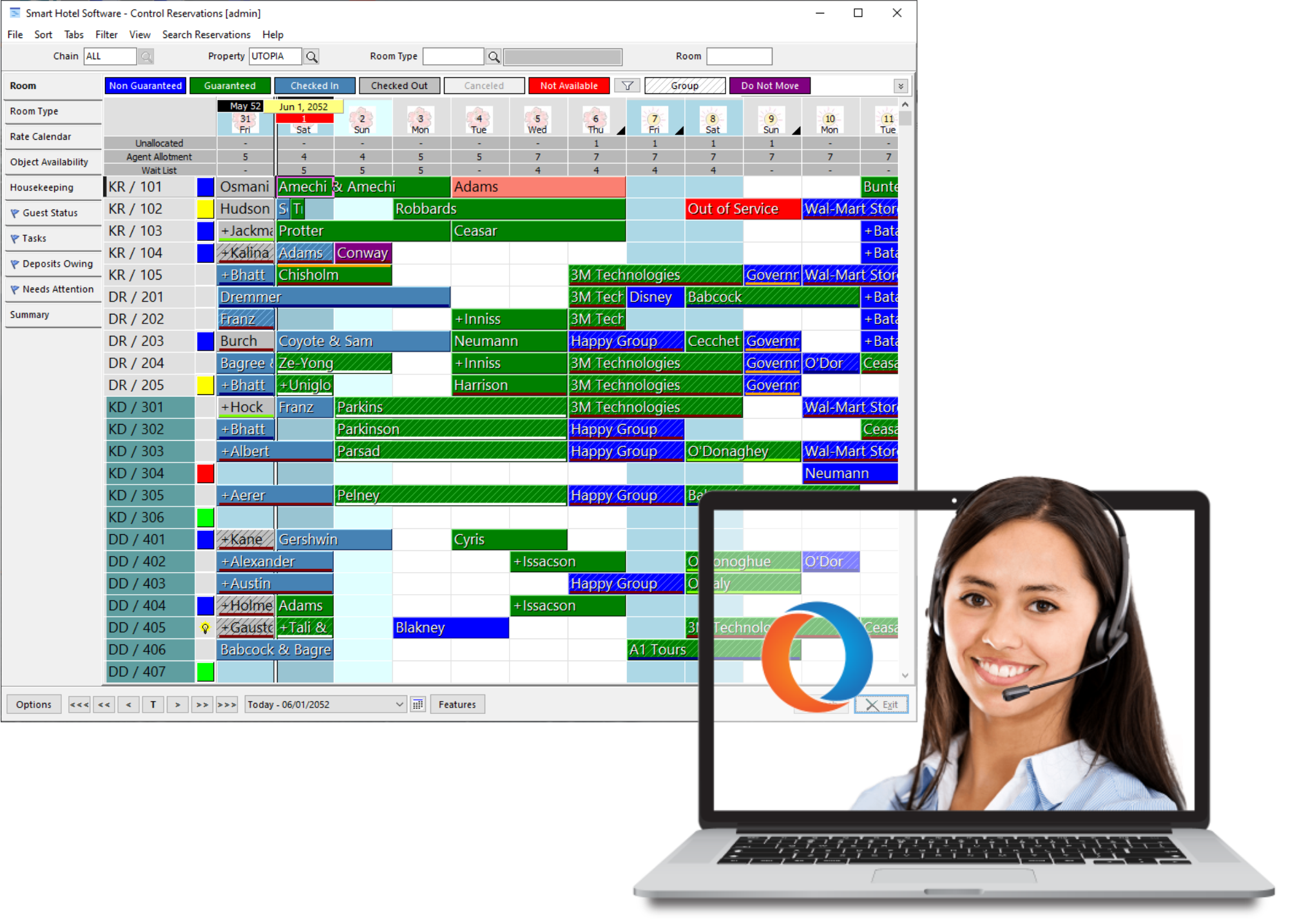 Home Smart Hotel Software