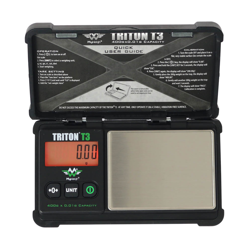 🧐 Impact Resistant Triton T3 Pocket Scale (400g x 0.01g)