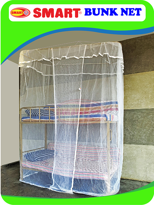 Bunk Bed Mosquito Net 3'X 6'X 9' Two in One Net (BB369) SmartLK Mosquito Nets Mosquito
