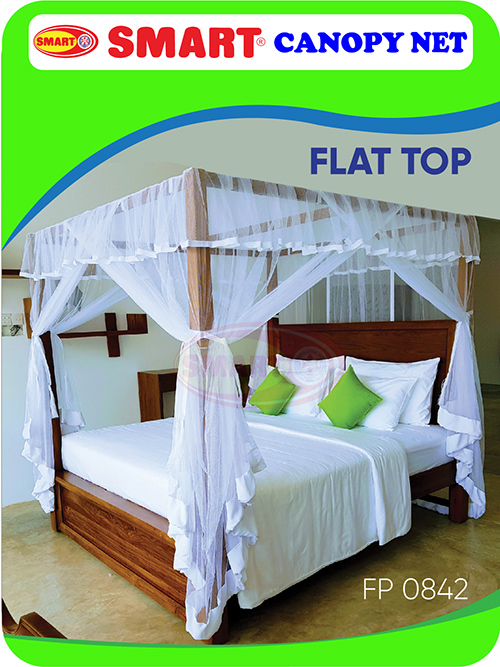 Smart Canopy Mosquito Net Top Flat Type Beds ( FPF66 ) SmartLK Mosquito Nets Mosquito Nets