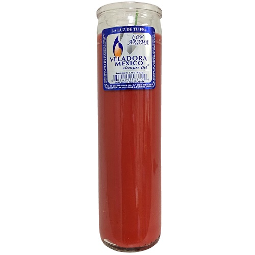 Candle 8in Novena Redwholesale Online wholesale store of general