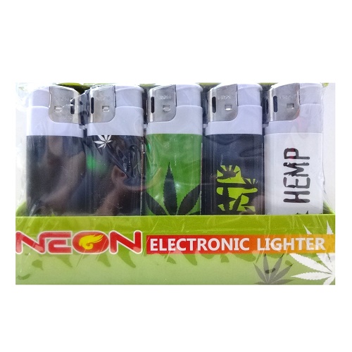 Neon Lighter Electronic Hemp Plantwholesale