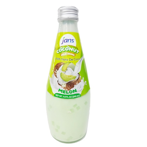 Jans Coconut Milk 9.8oz WMelon Drnkwholesale