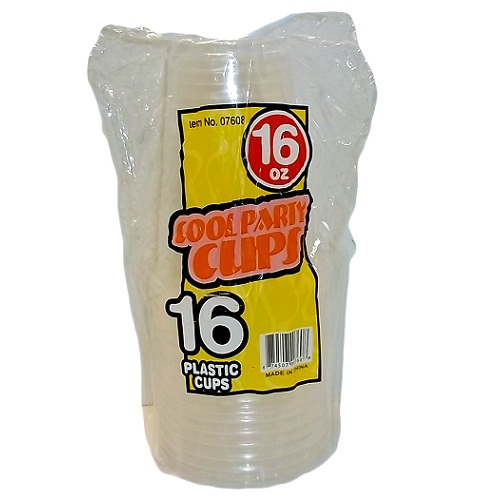 Plastic Cups 16oz 16ct Clearwholesale Online