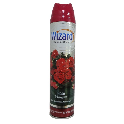 Wizard Air Freshener 10oz Rose Bouquewholesale