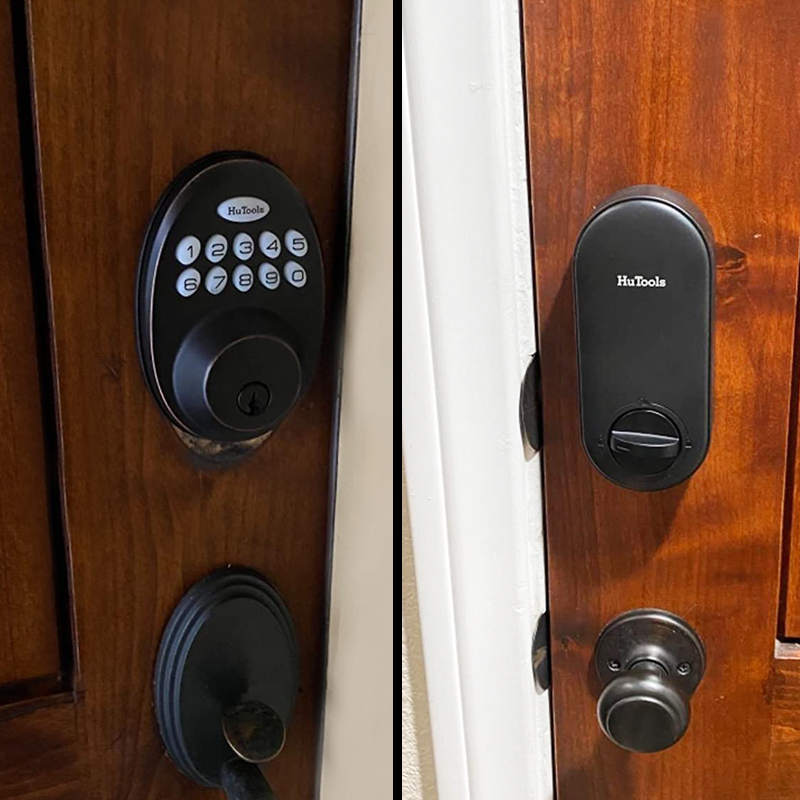 HuTools HT02 Fingerprint Electronic Lock with Keypad Review Blog for All Smart Locks