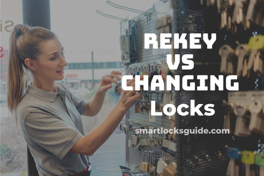 Rekey vs Changing Locks What should you do? Smart Locks Guide