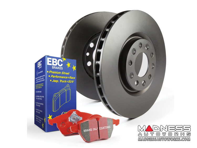 smart fortwo Front Brake Upgrade Kit 451 model EBC Redstuff Brake