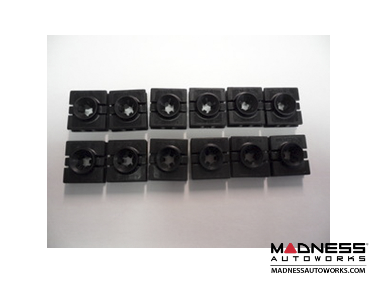 smart fortwo Side Skirt Clips 451 model set of 10 SMART MADNESS