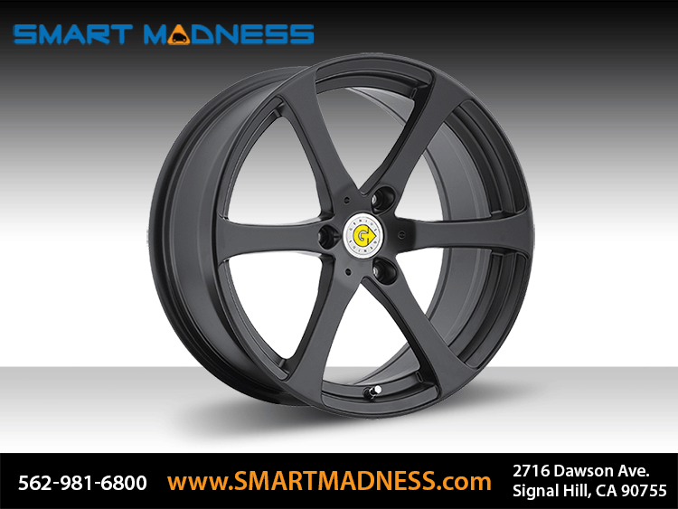 smart fortwo Custom Wheels 451 model Genius 17" Newton Satin