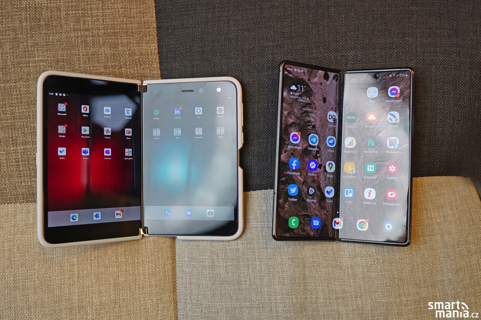 Testujeme Microsoft Surface Duo. Ptejte se, co vás zajímá