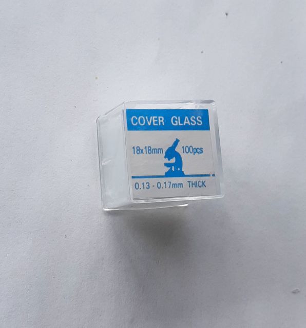 Microscope Coverslips, 100 pieces SmartMicroOptics
