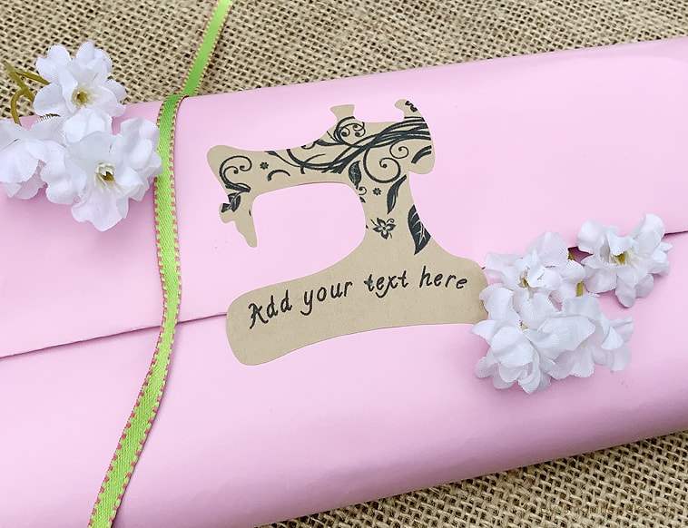 Sewing Machine Custom Labels Smart Needle