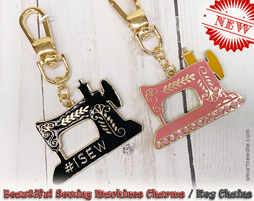 Large Sewing Machine Charm/Keychain Smart Needle