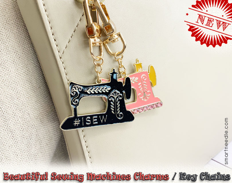 Large Sewing Machine Charm/Keychain Smart Needle