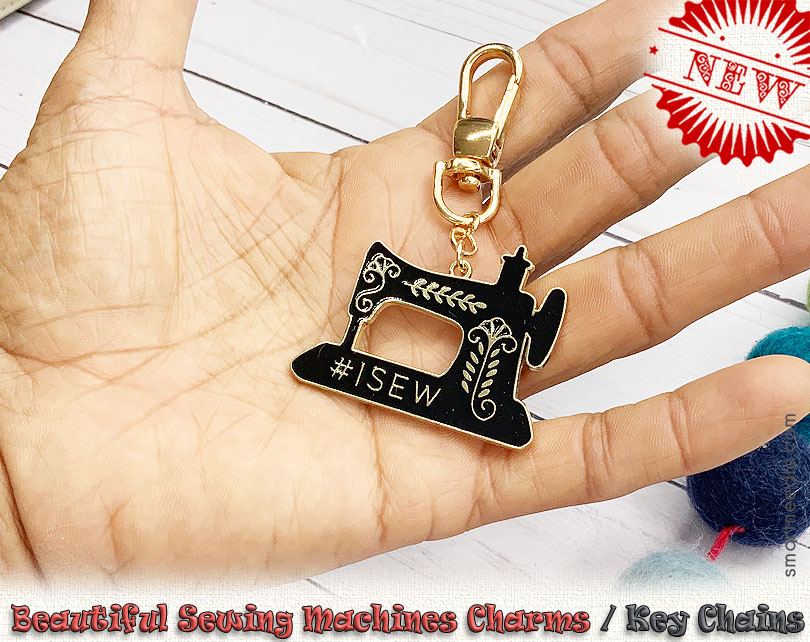 Large Sewing Machine Charm/Keychain Smart Needle