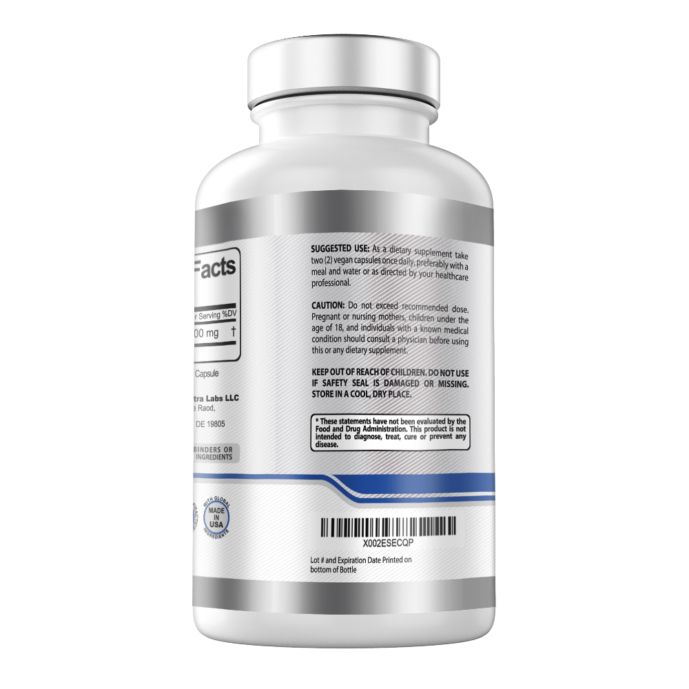 Alpha Lipoic Acid 600mg Per Serving, 240 Vegan Capsules Gluten Free