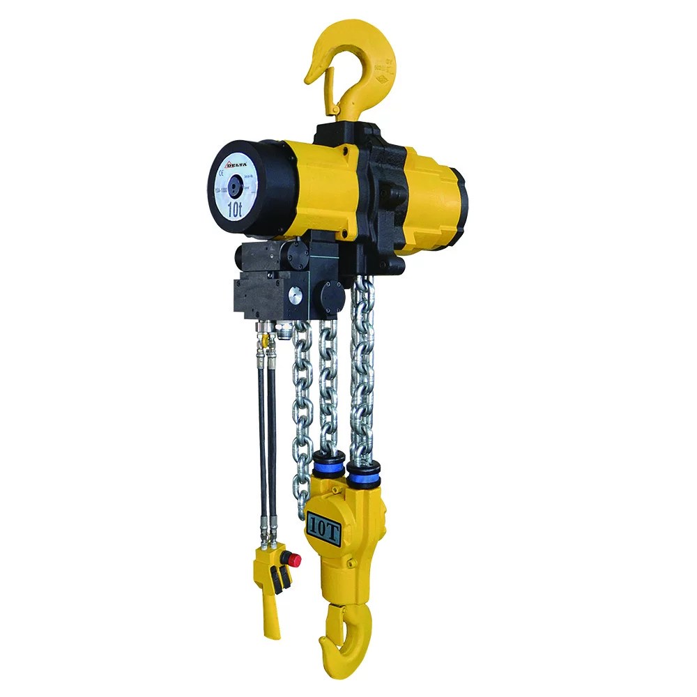 Delta Pneumatic Chain Hoist 10 ton ATEX zone 2 SMARTOX