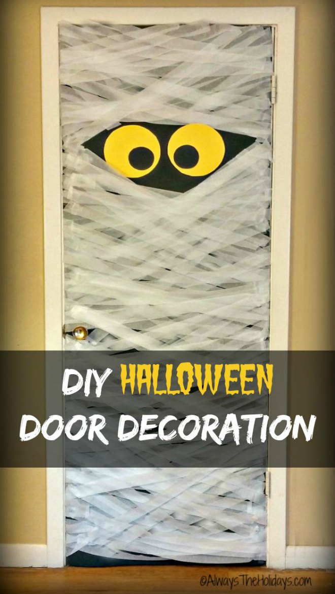 14 Of The Best Cheap And Easy Halloween Door Ideas