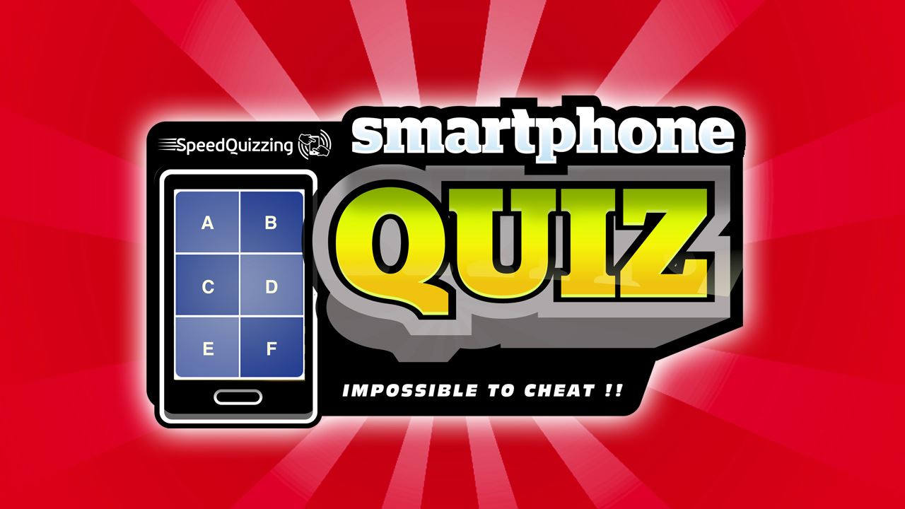 Smartphone Quiz speedquizizng, the quiz in a phone