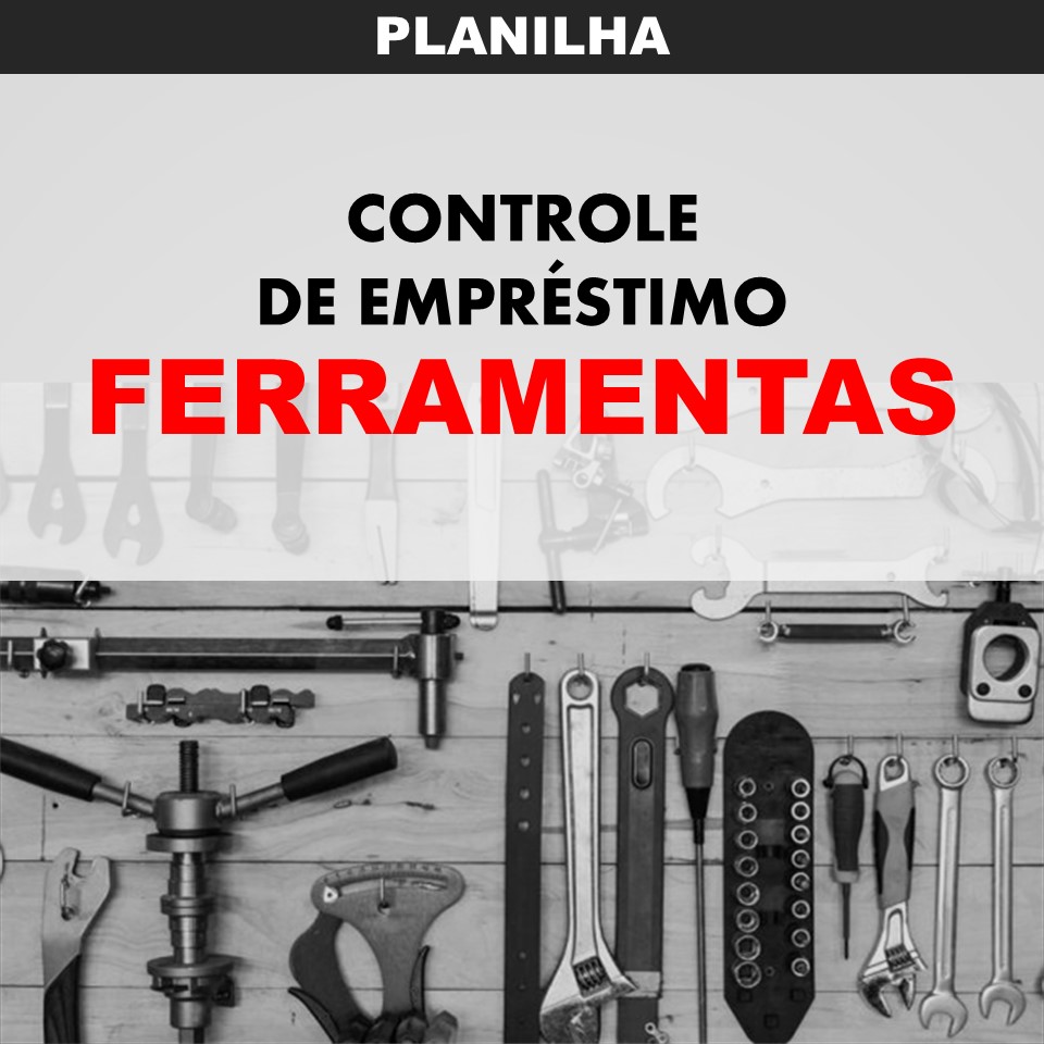 Planilha de empréstimo de ferramentas Smart Planilhas