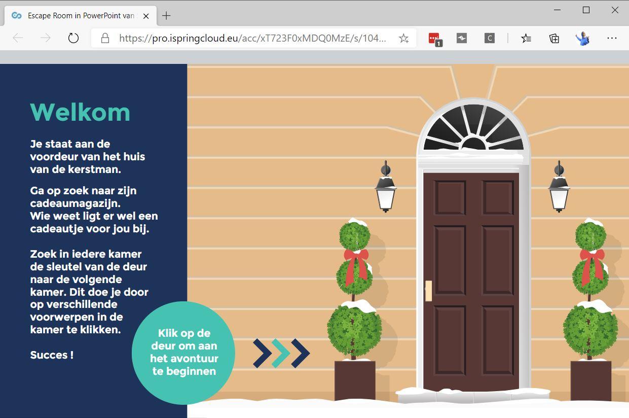 Escaperoom in PowerPoint